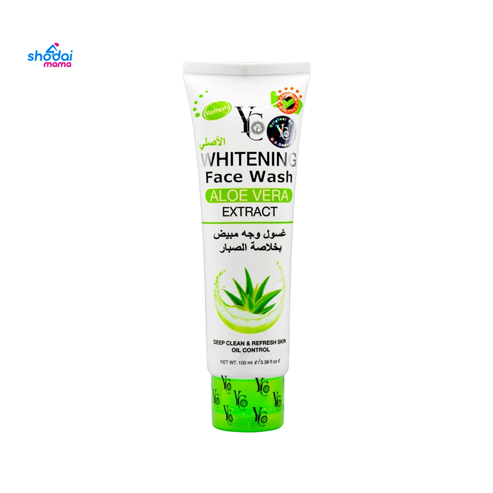 YC Whitening Face Wash Aloe Vera Extract 100ml